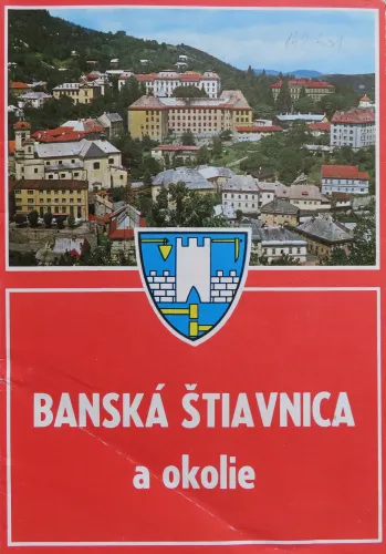 Kniha: Banská Štiavnica a okolie / mapa