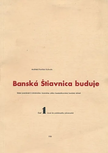 Kniha: Banská Štiavnica buduje