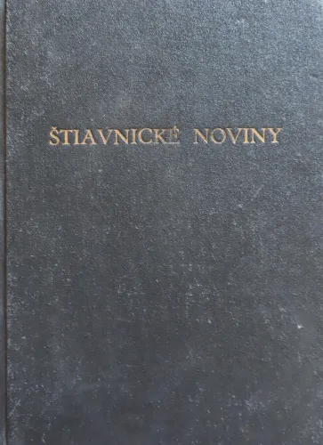 Kniha: Štiavnické noviny 1992