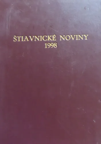 Kniha: Štiavnické noviny 1998