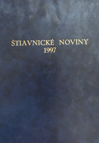 Kniha: Štiavnické noviny 1997