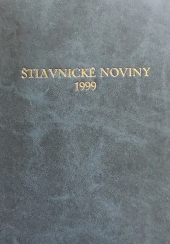 Kniha: Štiavnické noviny 1999