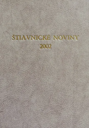 Kniha: Štiavnické noviny 2002