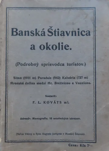 Kniha: Banská Štiavnica a okolie