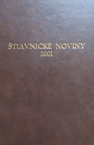 Kniha: Štiavnické noviny 2001