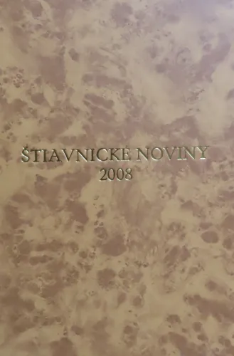 Kniha: Štiavnické noviny 2008