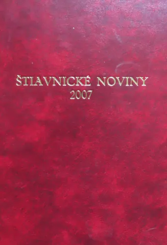 Kniha: Štiavnické noviny 2007