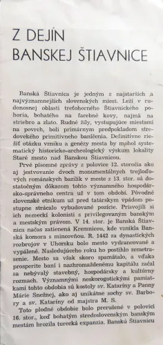 Kniha: Z dejín Banskej Štiavnice 