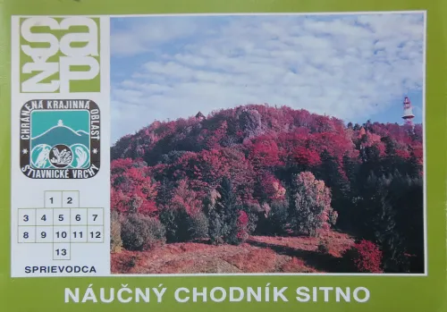 Kniha: Sprievodca náučný chodník Sitno