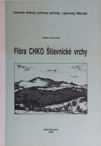 Kniha: Flóra CHKO Štiavnické vrchy