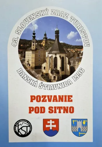 Kniha: 43. slovenský zraz turistov, 1996. Pozvanie na Sitno