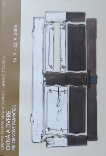 Kniha: Okná a dvere pri obnove pamiatok