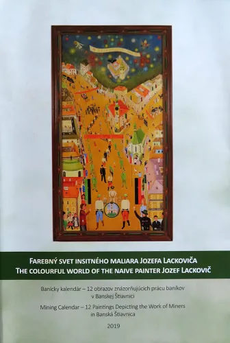 Kniha: Farebný svet insitného maliara Jozefa Lackoviča