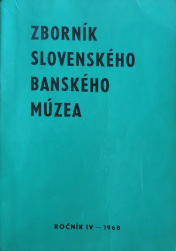 Kniha: Zborník SBM, ročník IV