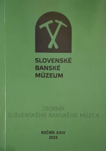 Kniha: Zborník Slovenského banského múzea XXIV