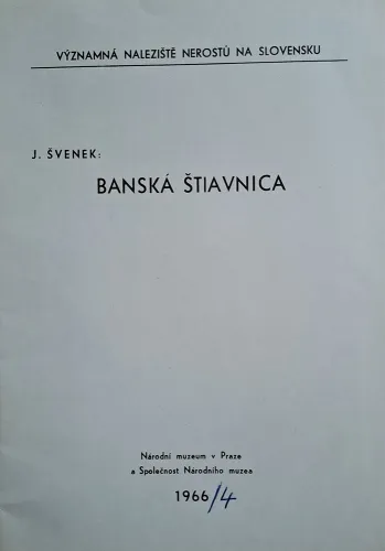 Kniha: Významné nálezište nerostů na Slovensku