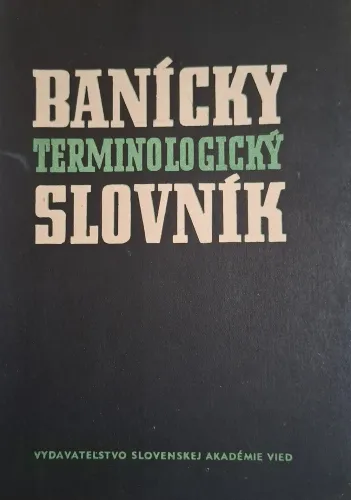 Kniha: Banícky terminologický slovník