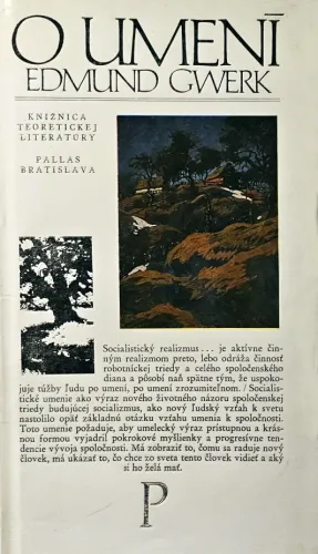 Kniha: Edmund Gwerk: O umení