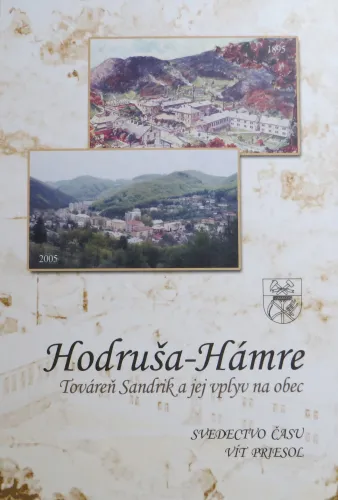 Kniha: Hodruša - Hámre. Továreň Sandrik a jej vplyv na obec