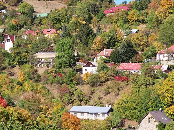 Pohľad na časť pod Paradajsom