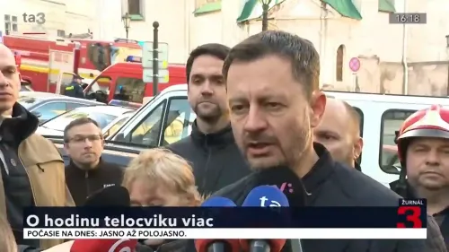 Požiar - tlačová beseda