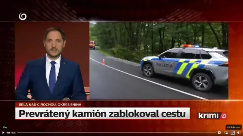 Otec a syn skončili v potoku