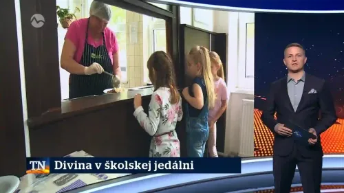 V škole jedia divinu