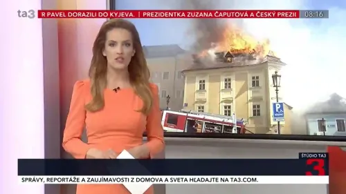 Čo sa deje v požiarom zničenom centre