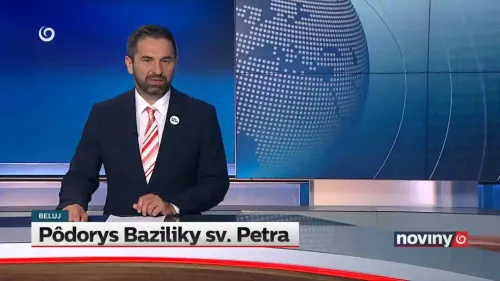 Pôdorys baziliky v obci Beluj