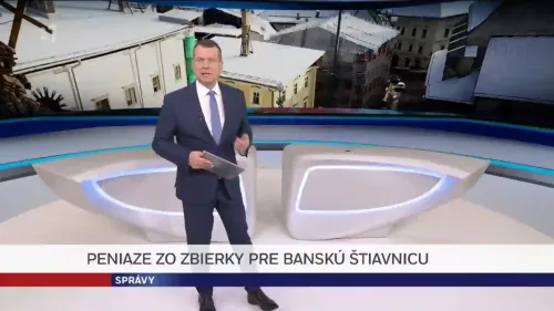 Peniaze zo zbierky na Štiavnicu
