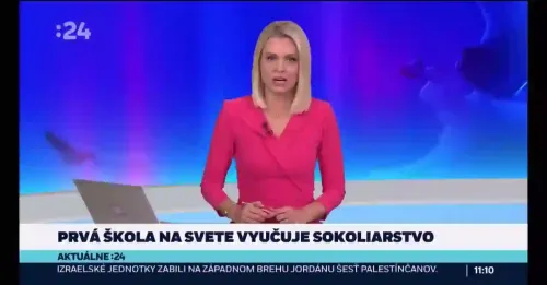 Prvá škola na svete vyučuje sokoliarstvo