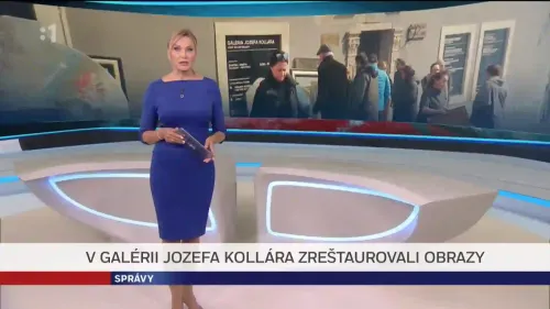Reštaurovanie obrazov v galérii Jozefa Kollára