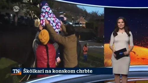 Škôlkári na konskom chrbte