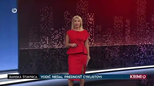 Vodič nedal prednosť cyklistovi
