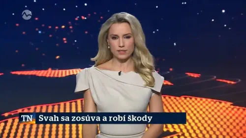 Žakýl - zosuv svahu