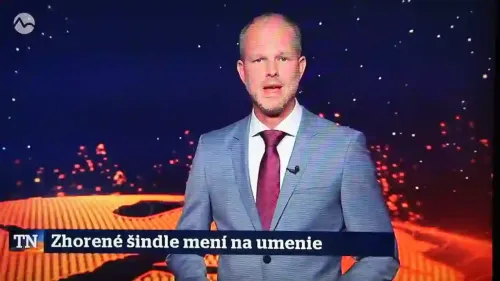 Zhorené šindle mení na umenie
