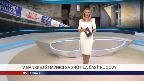 Zrútila sa časť budovy