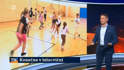 Konečne v telocvični