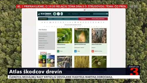 Atlas škodcov - LOS Banská Štiavnica