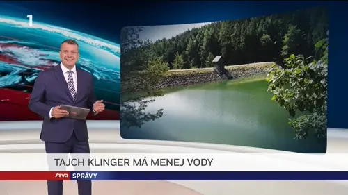 Tajch Klinger má menej vody