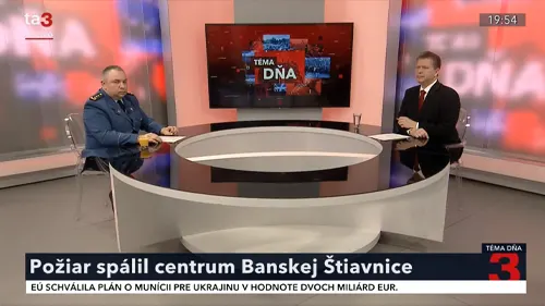 Požiar spálil centrum - tlačová beseda