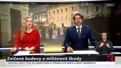 Požiar v Štiavnici