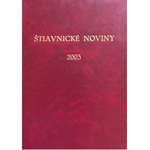 Štiavnické noviny 2003
