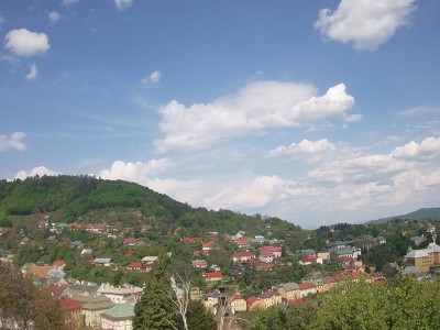 webkamera Banská Štiavnica 3.5.2025 13:55:09