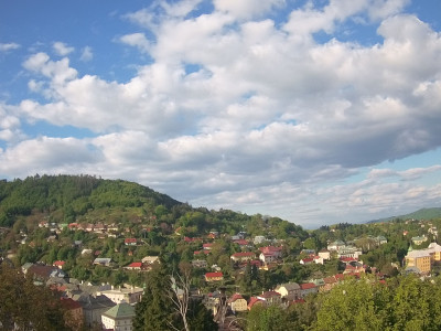 webkamera Banská Štiavnica 9.5.2025 17:55:23