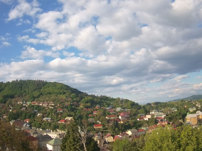 webkamera Banská Štiavnica 9.5.2025 18:00:23