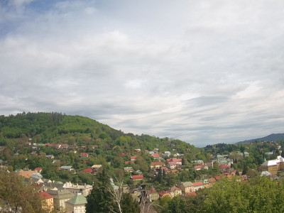 webkamera Banská Štiavnica 10.5.2025 10:50:26