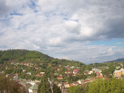 webkamera Banská Štiavnica 12.5.2025 16:55:31