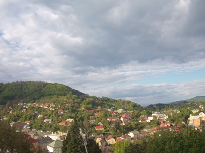webkamera Banská Štiavnica 12.5.2025 18:00:31