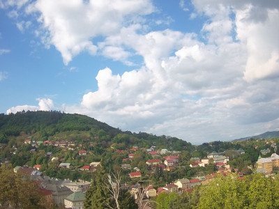 webkamera Banská Štiavnica 13.5.2025 17:30:33